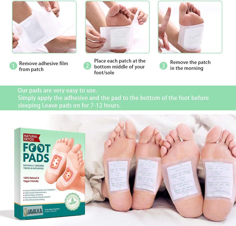 💥Buy1Get1 Free💥 Detox Foot Patch 100% Herbal ingredients [Pack of 20]