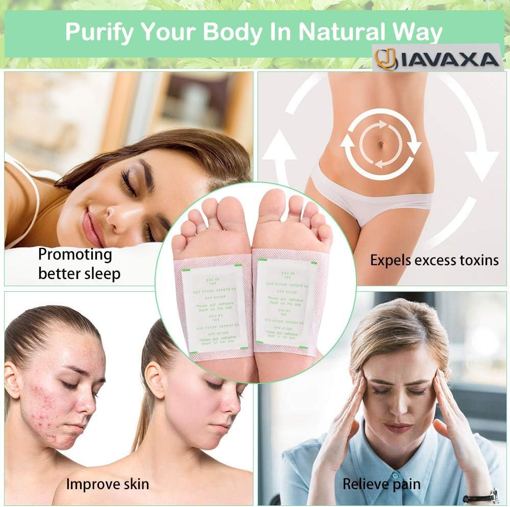 💥Buy1Get1 Free💥 Detox Foot Patch 100% Herbal ingredients [Pack of 20]